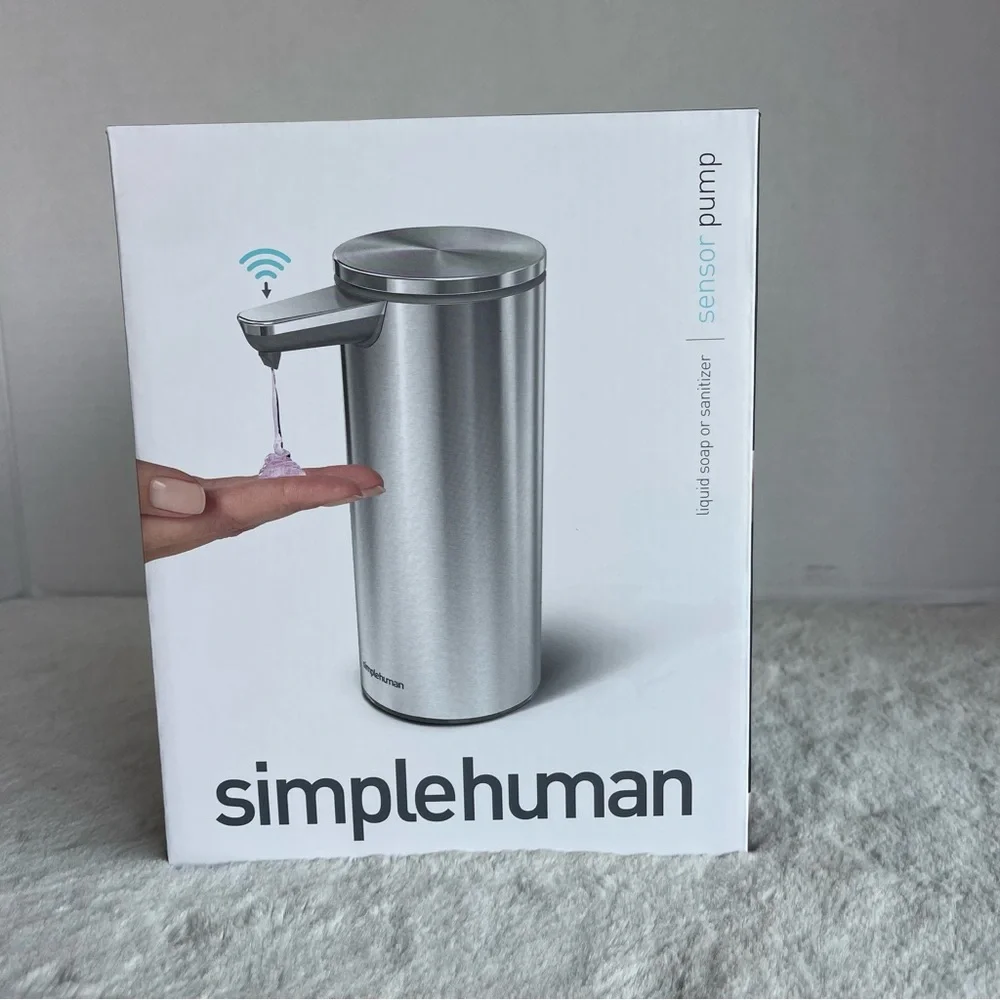 Simplehuman Stainless Steel Touchless Soap Dispenser